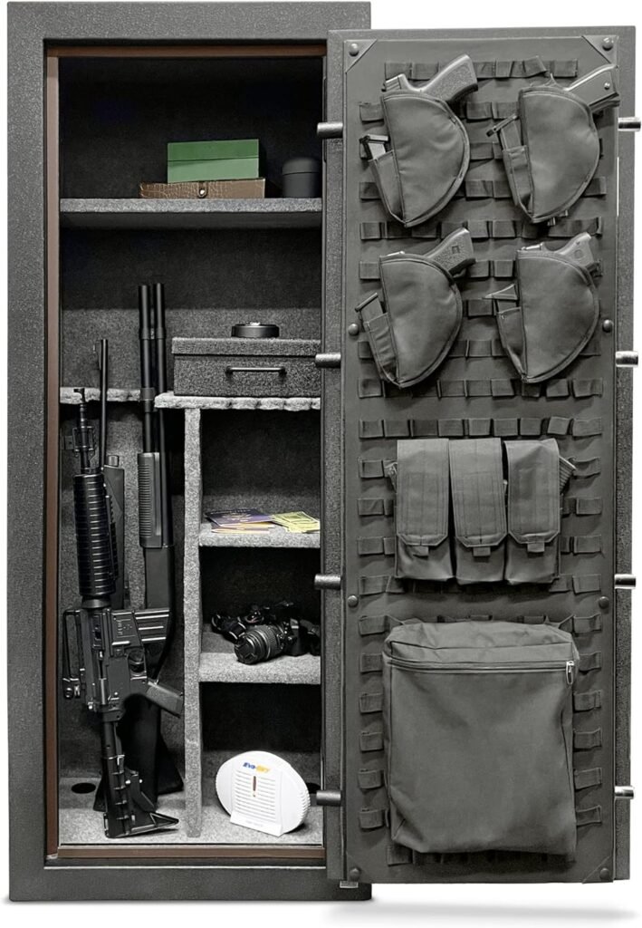 EGS23 Gun Safe Essential 23 Safe with 30 Minute Fire Protection CA DOJ Approved  23 Long Gun Storage