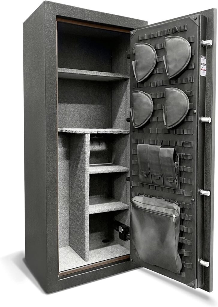EGS23 Gun Safe Essential 23 Safe with 30 Minute Fire Protection CA DOJ Approved  23 Long Gun Storage