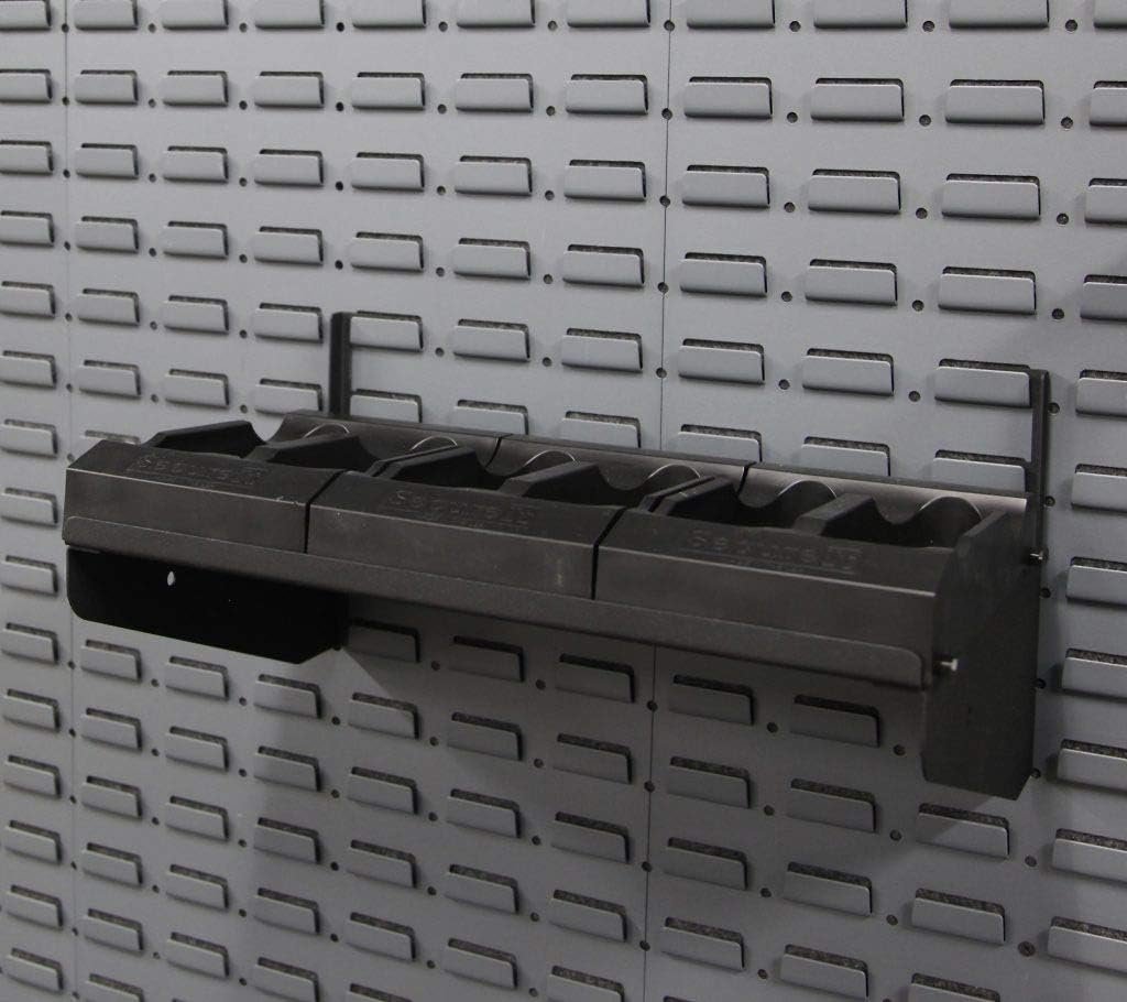 Gun Storage Rifle and Gear Shelf - 6 Gun Capacity: Holds 6 Rifles, Holder for Gear, Ammo and Gun Safe Organization. This Modular Display Mount is Built to Last and Easy Use